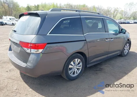 2016 Honda Odyssey Ex-L из США, поврежденный, VIN 5FNRL5H69GB109427